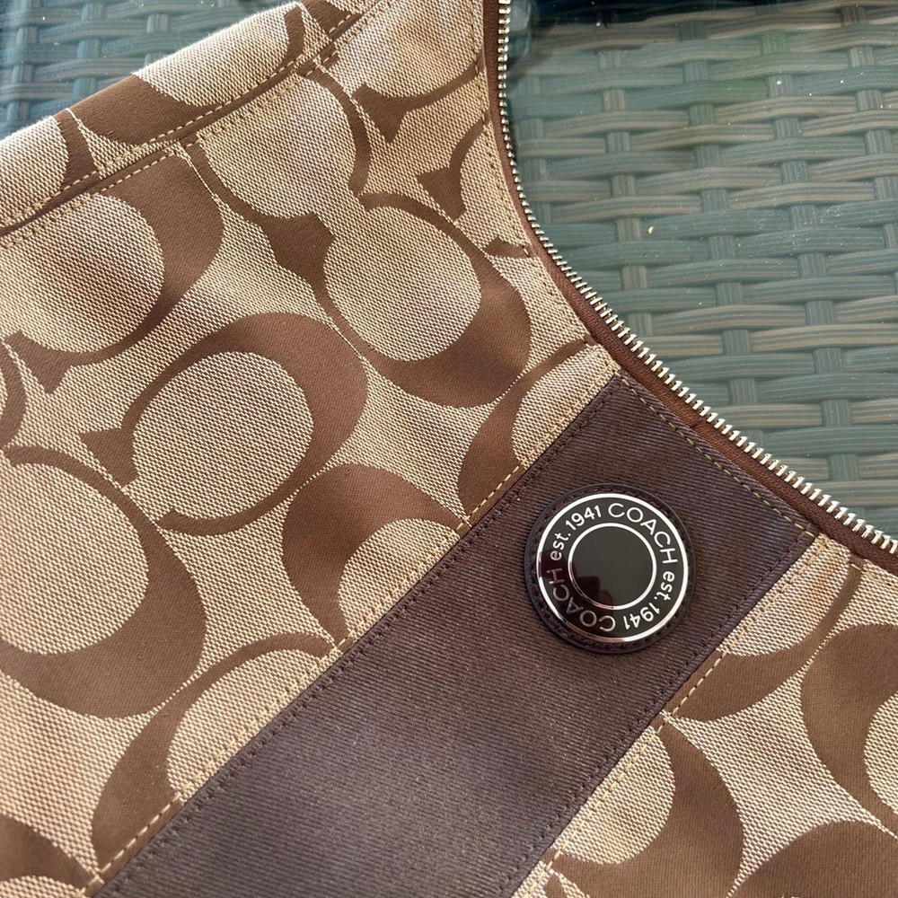 Signature COACH shoulderhandbag - Picture 4 of 10